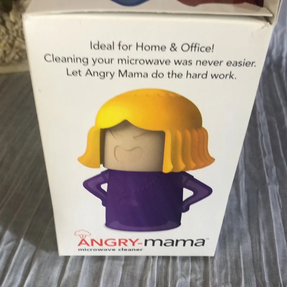 ANGRY MAMA steam cleaner Microwave Cleaner new in box kitchen cleaning item